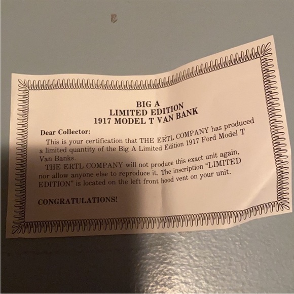 Big Auto Parts Model T Bank - Picture 4 of 8